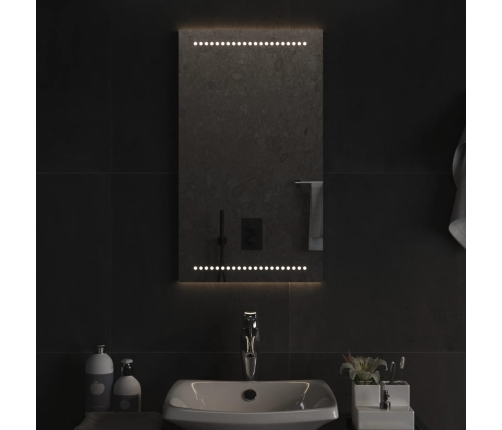 Vannasistabas Spogulis Ar Led, 40X70 Cm Vidaxl