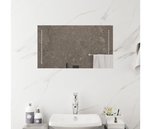 Vannasistabas Spogulis Ar Led, 40X70 Cm Vidaxl