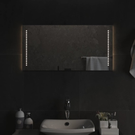 Vannasistabas Spogulis Ar Led, 40X80 Cm Vidaxl