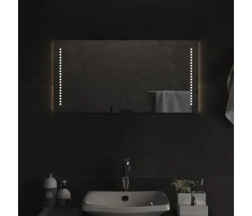 Vonios Kambario Led Veidrodis, 40X80Cm