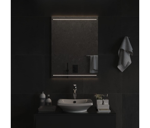 Vannasistabas Spogulis Ar Led, 60X80 Cm Vidaxl