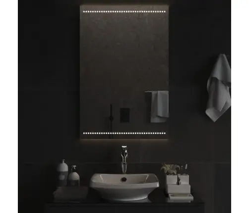 Vannasistabas Spogulis Ar Led, 60X90 Cm Vidaxl