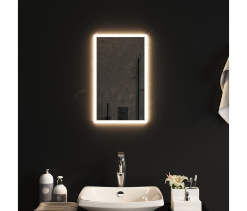 Vannasistabas Spogulis Ar Led, 30X50 Cm Vidaxl