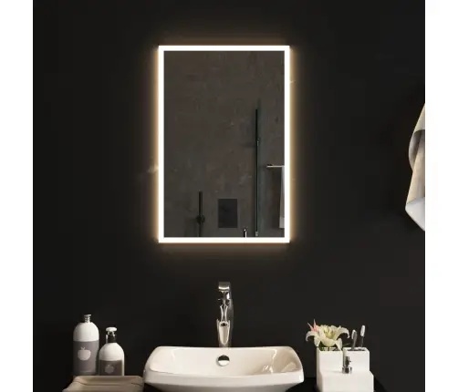 Vannasistabas Spogulis Ar Led, 40X60 Cm Vidaxl