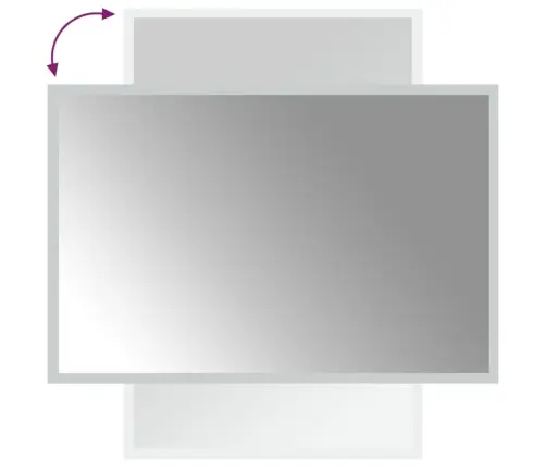 Vannasistabas Spogulis Ar Led, 40X60 Cm Vidaxl