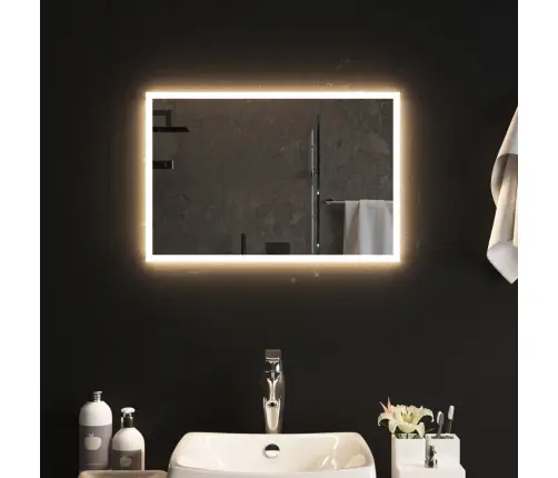 Vannasistabas Spogulis Ar Led, 40X60 Cm Vidaxl
