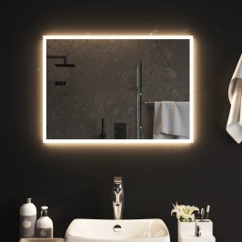 Vannasistabas Spogulis Ar Led, 50X70 Cm Vidaxl