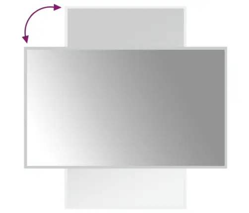 Vannasistabas Spogulis Ar Led, 60X100 Cm Vidaxl
