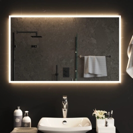 Vannasistabas Spogulis Ar Led, 60X100 Cm Vidaxl