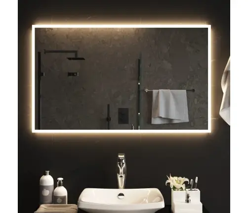 Vannasistabas Spogulis Ar Led, 60X100 Cm Vidaxl