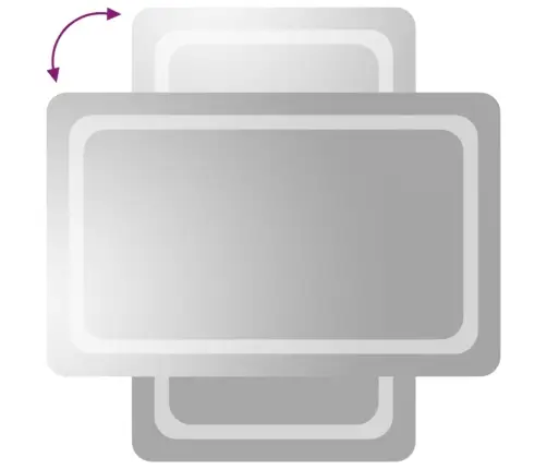 Vannitoa Led-Peegel 50X80 Cm