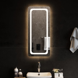 Vannasistabas Spogulis Ar Led, 40X90 Cm Vidaxl
