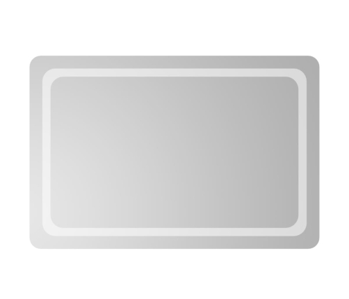 Vannasistabas Spogulis Ar Led, 60X90 Cm Vidaxl