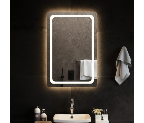 Vannasistabas Spogulis Ar Led, 60X90 Cm Vidaxl