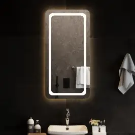 Vannasistabas Spogulis Ar Led, 50X100 Cm Vidaxl