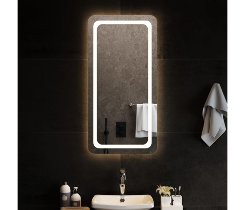 Vannasistabas Spogulis Ar Led, 50X100 Cm Vidaxl