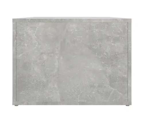 Kafijas Galdiņš, Betona Pelēks, 80X50X36 Cm, Inženierijas Koks Vidaxl