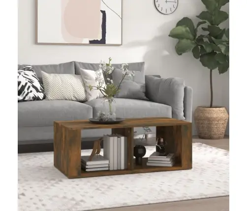 Kafijas Galdiņš, Ozola Krāsa, 100X50X36 Cm, Inženierijas Koks Vidaxl