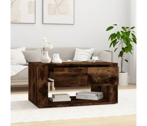 Kohvilaud, Suitsutatud Tamm, 80X50X40 cm Tehispuit