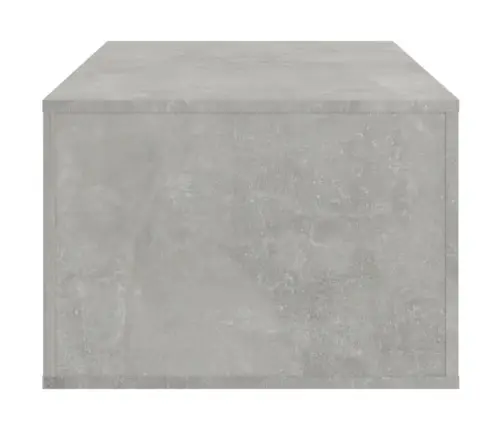 Kavos Staliukas, Betono Pilkas, 100X50,5X35cm Apdirbta Mediena