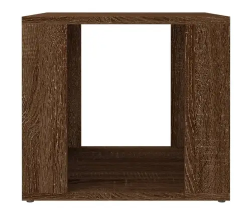 Naktinis Staliukas, Rudas Ąžuolo, 41X40X36cm Apdirbta Mediena