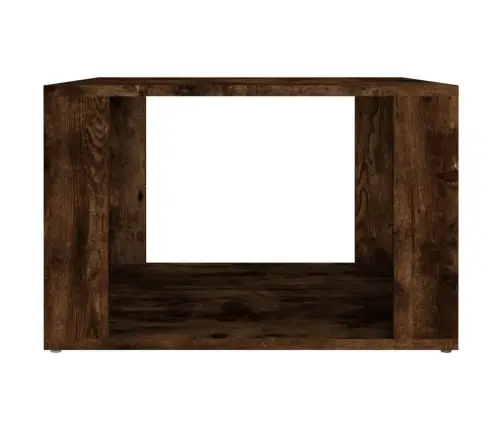 Naktsgaldiņš, Kvēpināta Ozolkoka, 57X55X36 Cm,Inženierijas Koks Vidaxl