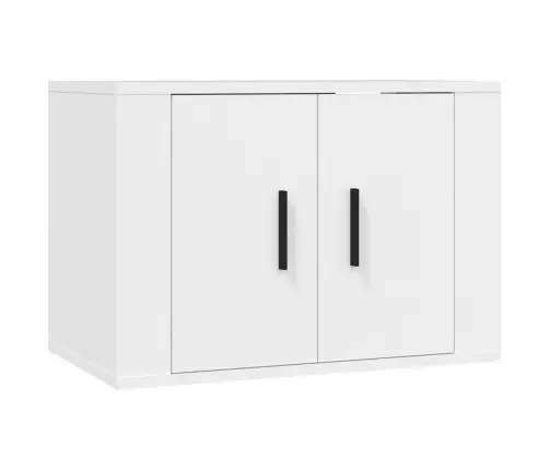 Sienas Tv Skapītis, Balts, 57X34,5X40 Cm Vidaxl