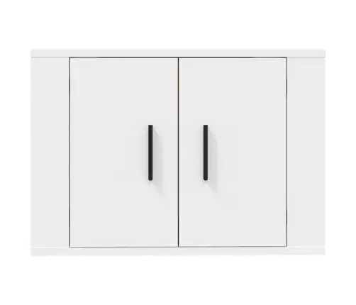 Sienas Tv Skapītis, Balts, 57X34,5X40 Cm Vidaxl