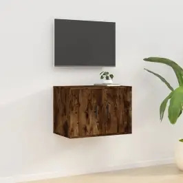 Sienas Tv Skapītis, Ozolkoka Krāsa, 57X34,5X40 Cm Vidaxl