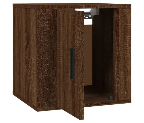 Sienas Tv Skapītis, Brūna Ozolkoka, 40X34,5X40 Cm Vidaxl