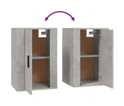 Seina Telerikapid, 2 Tk, Betoonhall, 40X34,5X60 Cm