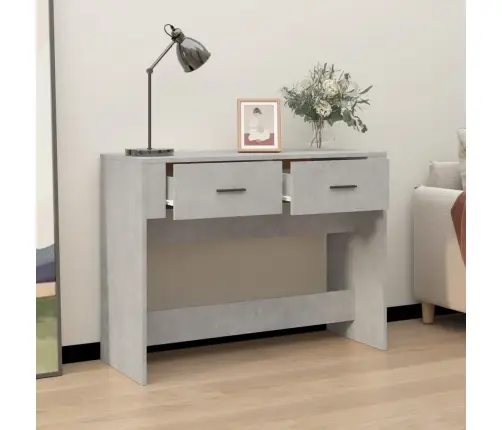 Kafijas Galdiņš, Betona Pelēks, 100X39X75 Cm Vidaxl