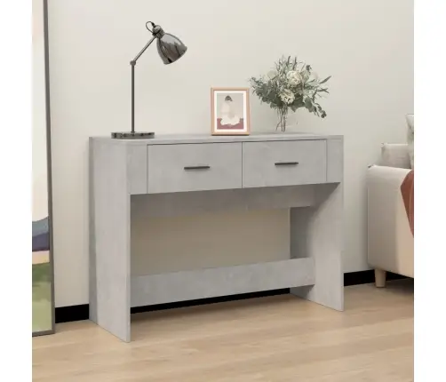 Kafijas Galdiņš, Betona Pelēks, 100X39X75 Cm Vidaxl