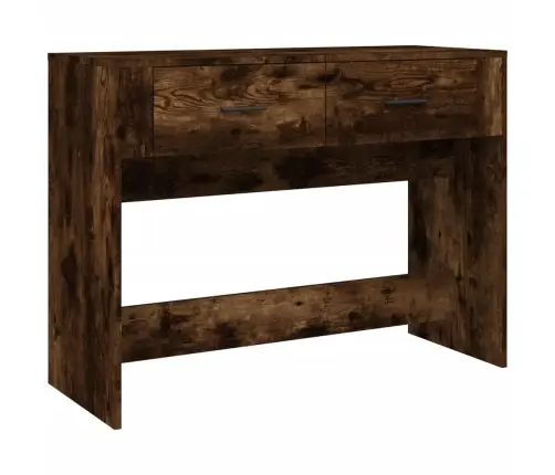 Konsoollaud, Suitsutatud Tamm, 100X39X75 cm Tehispuit