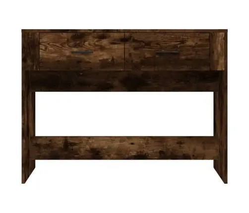 Konsoollaud, Suitsutatud Tamm, 100X39X75 cm Tehispuit