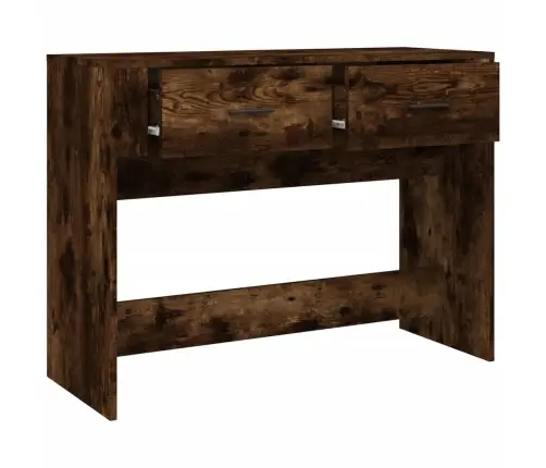 Konsoollaud, Suitsutatud Tamm, 100X39X75 cm Tehispuit