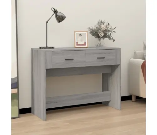 Kafijas Galdiņš, Pelēcīga Ozolkoka, 100X39X75 Cm Vidaxl