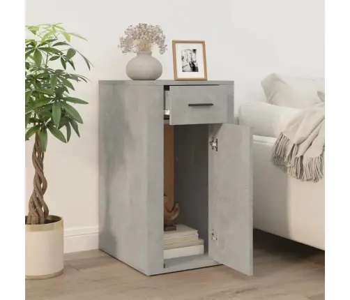 Kirjutuslaua Kapp, Betoonhall, 40 X 49 X 75 cm Tehispuit