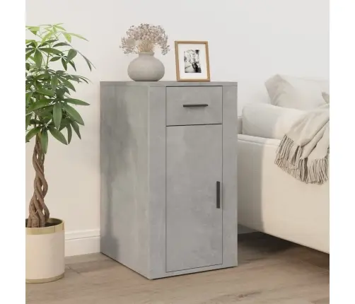 Kirjutuslaua Kapp, Betoonhall, 40 X 49 X 75 cm Tehispuit