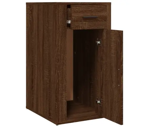 Galda Skapītis, Brūna Ozolkoka, 40X49X75 Cm Vidaxl