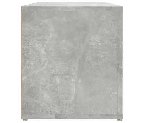 Tv Skapītis, Betona Pelēks, 100X31,5X35 Cm, Inženierijas Koks Vidaxl