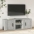 Tv Skapītis, Betona Pelēks, 100X31,5X35 Cm, Inženierijas Koks Vidaxl