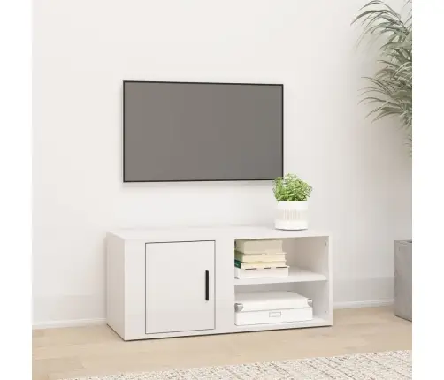 Tv Skapītis, Spīdīgi Balta, 80X31,5X36 Cm, Inženierijas Koks Vidaxl Tv Skapītis, Spīdīgi Balta, 80X31,5X36 Cm, Inženierijas Koks Vidaxl