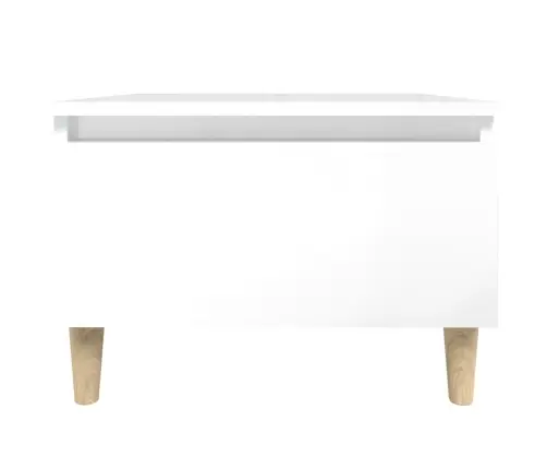 Lisalaud, Kõrgläikega Valge, 50 X 46 X 35 Cm Tehispuit
