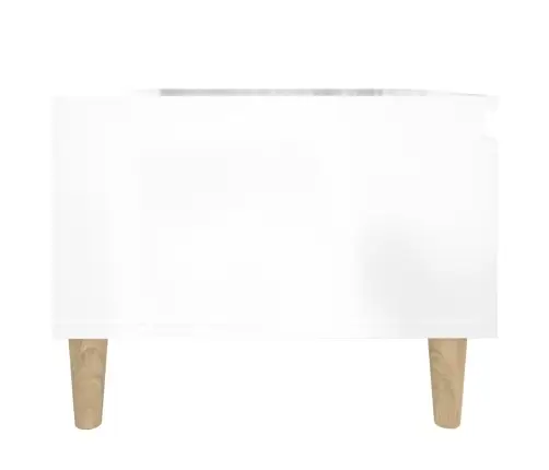 Lisalaud, Kõrgläikega Valge, 50 X 46 X 35 Cm Tehispuit