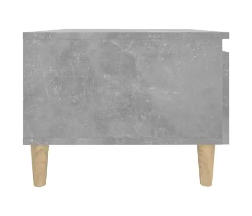 Galdiņš, Betona Pelēks, 50X46X35 Cm, Inženierijas Koks Vidaxl Galdiņš, Betona Pelēks, 50X46X35 Cm, Inženierijas Koks Vidaxl