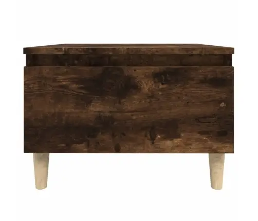 Šoninis Staliukas, Dūminio Ąžuolo, 50X46X35cm Mediena