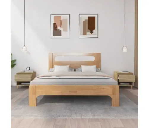 Öökapid 2 Tk, Sonoma Tamm, 50 X 46 X 50 cm Tehispuit