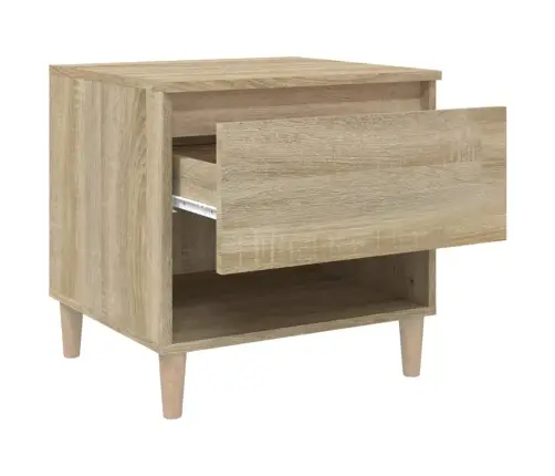 Öökapid 2 Tk, Sonoma Tamm, 50 X 46 X 50 cm Tehispuit