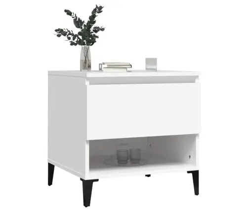 Galdiņi, 2 Gab., Balti, 50X46X50 Cm, Inženierijas Koks Vidaxl Galdiņi, 2 Gab., Balti, 50X46X50 Cm, Inženierijas Koks Vidaxl